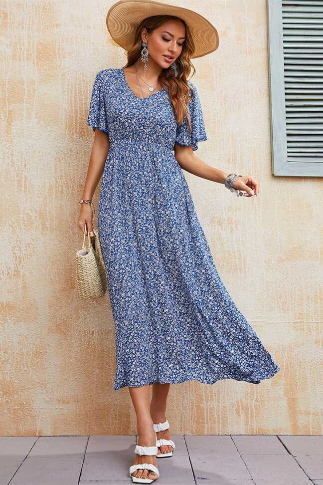 Boho maxi dress